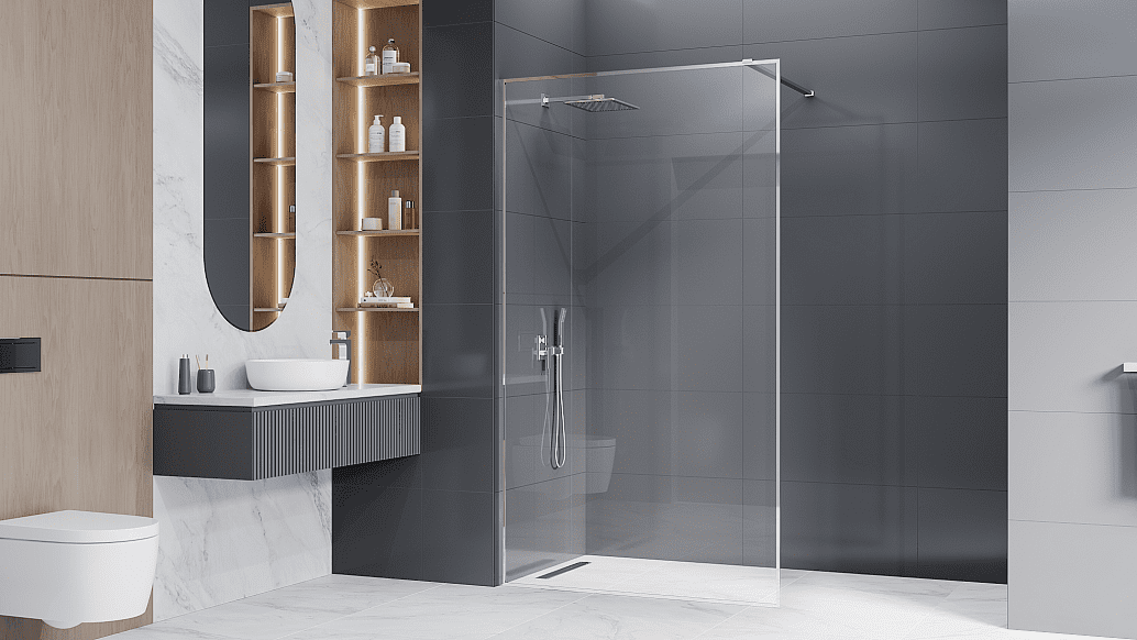 Душевые уголки без поддона: преимущества и устройство | Ulitka